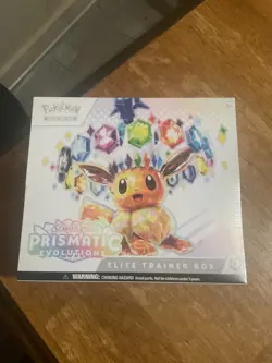Pokemon TCG: Scarlet & Violet - Prismatic Evolutions ETB Factory Sealed NEW - Image 1
