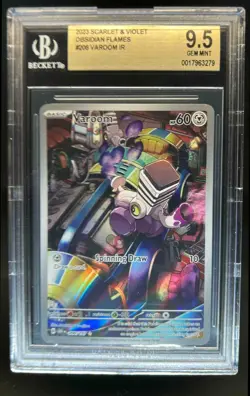 2023 Pokemon SV Obsidian Flames - OBF EN Varoom #206/197 BGS 9.5 - Image 1