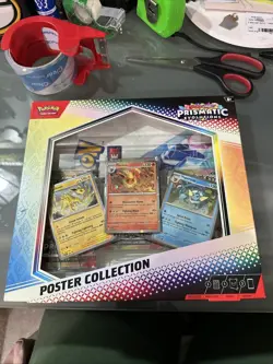 Pokemon Prismatic Evolutions Poster Collection New & Sealed - Image 1