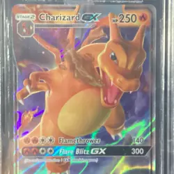 Charizard GX SM211 Ultra Rare Holo Pokemon TCG 2019 BGS 9 mint - Image 5