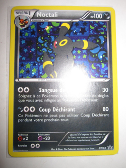 POKEMON PROMO EEVEE EVOLUTIONS (◕‿◕✿) UMBREON FRENCH NOCTALI BW93 FOIL N/MINT - Image 1