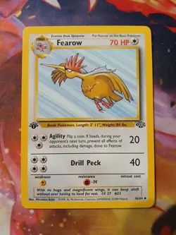 Pokemon TCG Jungle Fearow Card 36/64 1st Edition Uncommon - Image 1