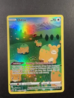 POKEMON TCG Ditto GG22/GG70 Crown Zenith: Galarian Gallery Holo - Image 1