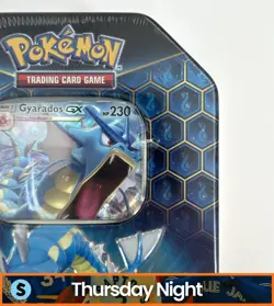 POKEMON TCG HIDDEN FATES 3 TIN LOT CHARIZARD/RAICHU/GYARADOS - FACTORY SEALED - Image 3