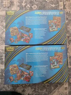 Pokemon TCG Mega Charizard X EX Ultra Premium Collection UPC SEALED (2 Pack) - Image 2