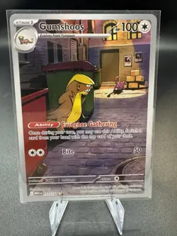 Gumshoos - Illustration Rare ME01: Mega Evolution 153/132 Pokemon TCG - Image 1