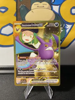 Team Rockets Crobat ex 242/182 Pokemon TCG Sv10: Destined Rivals Hyper Rare Holo - Image 4