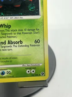 Pokemon TCG Tangrowth 10/106 Great Encounters Holo Rare MP - Image 4