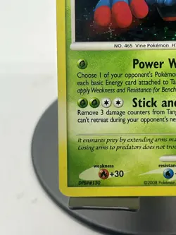 Pokemon TCG Tangrowth 10/106 Great Encounters Holo Rare MP - Image 5