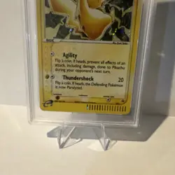 Pokemon TCG Pikachu 012 Black Star Promo Holo English Kouki Saitou PSA 3 - Image 3
