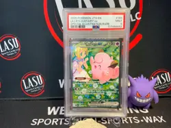 2025 POKEMON JTG EN-JOURNEY TOGETHER #184 LILLIE'S CLEFAIRY EX PSA 9 - Image 1