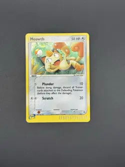 2003 Meowth 013 (EX Series Collector's Tin) Black Star Holo Promo Pokemon TCG - Image 1