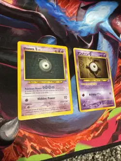 Pokemon TCG Unown Neo mixed lot Uncommon LP - Image 5
