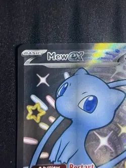 Pokemon Mew EX TCG Card #216/091 Paldean Fates Shiny Ultra Rare NM Condition - Image 3