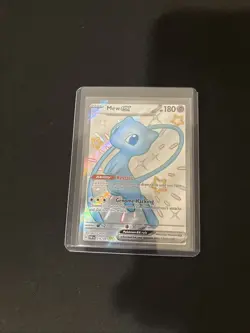 Pokemon TCG Mew EX 216/091 Paldean Fates Full Art Shiny Ultra Rare NM Condition - Image 1