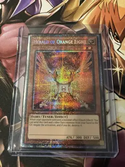 Yu-Gi-Oh! TCG Herald of Orange Light BLMM-EN103 Starlight Rare - Image 1