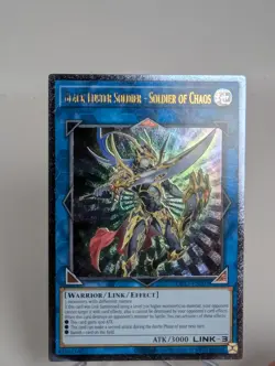 Yugioh: Black Luster Soldier - Soldier Of Chaos - OP17-EN003 Ultimate Rare NM - Image 1
