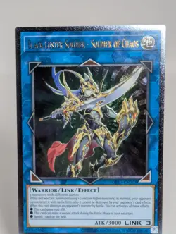 Yugioh: Black Luster Soldier - Soldier Of Chaos - OP17-EN003 Ultimate Rare NM - Image 5