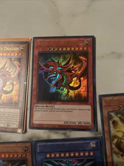 Lot Of 7 Yu-Gi-Oh TCG Egyptian Gods Ra Obelisk Slifer Legendary Exodia Incarnate - Image 4