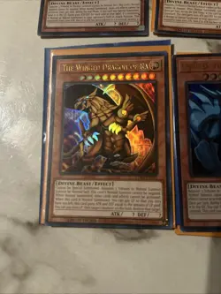Lot Of 7 Yu-Gi-Oh TCG Egyptian Gods Ra Obelisk Slifer Legendary Exodia Incarnate - Image 5