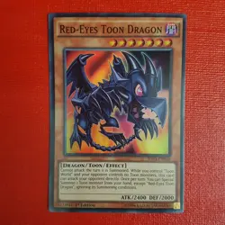 Yugioh Red-Eyes Toon Dragon SHVI-EN036 1st Edition - Image 1