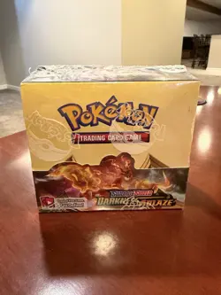 Pokemon Sword & Shield Darkness Ablaze Booster Box Card Game 820650817120 - Image 1