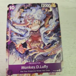 Monkey.D.Luffy P-041 One Piece Purple Promo (041) lp - Image 1