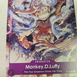 Monkey.D.Luffy P-041 One Piece Purple Promo (041) lp - Image 3