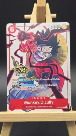 One Piece - Monkey D. Luffy (ST01-012) 3rd Anniversary NON FOIL English - Image 1