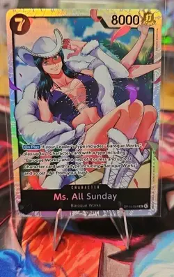 One Piece CCG Ms. All Sunday OP14-084 SR Nm - Image 1