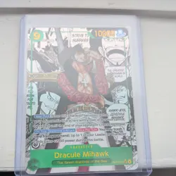 Dracule Mihawk (Manga) OP14-119 The Azure Sea's Seven Foil - Image 1