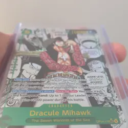 Dracule Mihawk (Manga) OP14-119 The Azure Sea's Seven Foil - Image 5