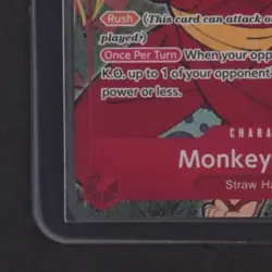 2024 ONE PIECE ENGLISH VERSION 1ST ANNIVERSARY SET #ST10-006 MONKEY.D.LUFFY - Image 4
