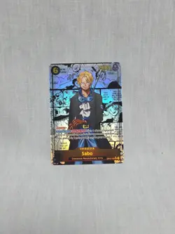 One Piece TCG - Sabo Manga Alt Art - OP13-120 - Carrying On His Will - Image 1