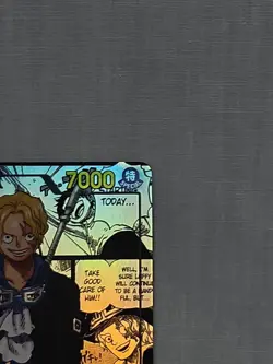 One Piece TCG - Sabo Manga Alt Art - OP13-120 - Carrying On His Will - Image 2