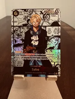 One Piece TCG - Sabo Manga Alt Art - OP13-120 - Carrying On His Will - Image 1