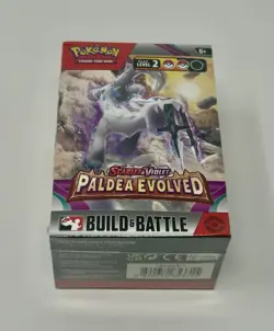 Pokemon TCG Scarlet & Violet Paldea Evolved Build and Battle Box New Sealed - Image 1