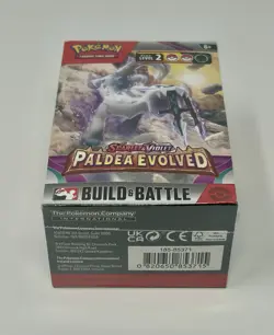 Pokemon TCG Scarlet & Violet Paldea Evolved Build and Battle Box New Sealed - Image 4