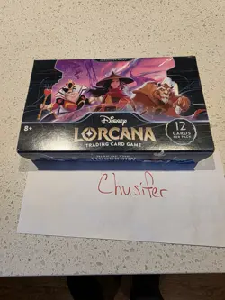 Disney Lorcana TCG Rise of the Floodborn Booster Box New Factory Sealed - Image 1