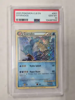 2023 Gyarados 007/034 Pokemon Classic Collection CLB Holo Pokemon Card PSA 10 #2 - Image 1