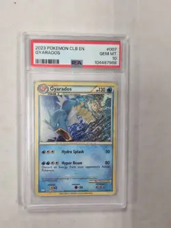 2023 Gyarados 007/034 Pokemon Classic Collection CLB Holo Pokemon Card PSA 10 #1 - Image 1