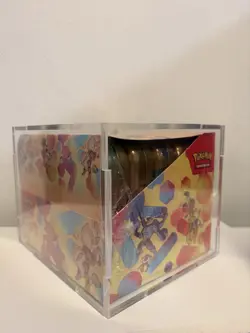 Pokemon TCG Scarlet & Violet 151 Mini Tins Display New Sealed w Acrylic Case - Image 1