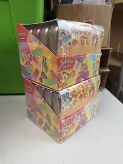 Pokemon TCG Scarlet & Violet 151 Mini Tins Display Case New Sealed - Image 1