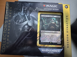 Magic The Gathering Warhammer 40k Necron Dynasties Collector Commander Deck MTG - Image 1