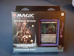 Magic The Gathering: Warhammer 40K Necron Dynasties Commander Deck Sealed / New - Image 1