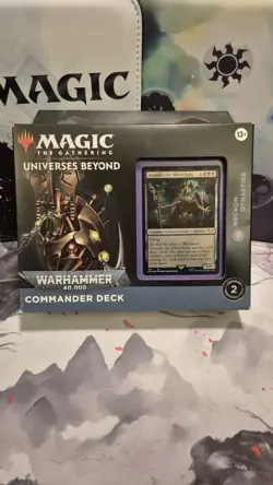 Magic The Gathering: Warhammer 40K Necron Dynasties Commander Deck Sealed/New - Image 1