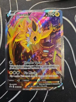 Jolteon V SWSH183 - Sword & Shield UPC Promo - NM - Pokemon Card - Image 1