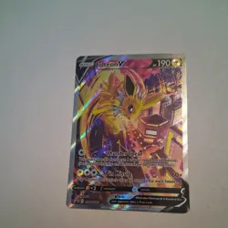 Jolteon V SWSH183 SWSH: Sword & Shield Promo Cards Holo NM - Image 2