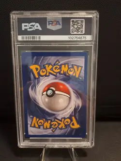 1999 Pokemon Garados 6/102 Holo Base Set German PSA 8 - Image 2