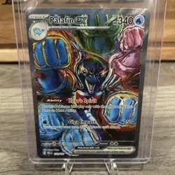 Palafin ex - 151/131 - Pokemon Prismatic Evolutions Special Illustration Rare NM - Image 1